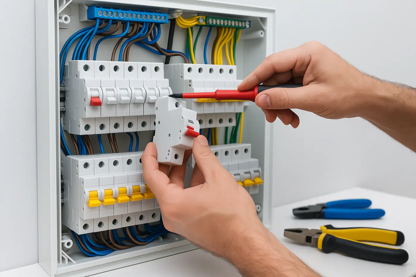Elektrische problemen in huis oplossen begint in de meterkast
